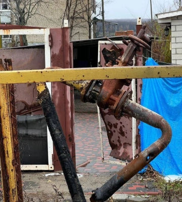 На Харківщині у Старому Салтові газовики ремонтують розподільні газопроводи