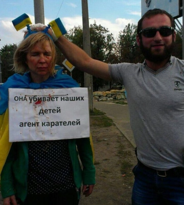В Україні ліквідували чеченця, який позував з прив&#039;язаною до стовпа українкою у окупованому Донецьку