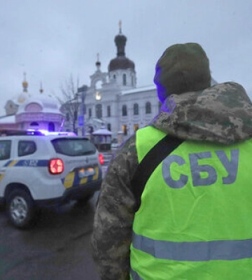 СБУ проводит меры по безопасности в Киево-Печерской Лавре, - прессцентр. ФОТОрепортаж