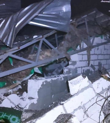 В ДСНС розповіли про наслідки ракетного удару по Чугуєву 21 листопада