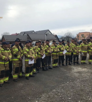 У селі на Тячівщині запрацювала нова місцева пожежна команда