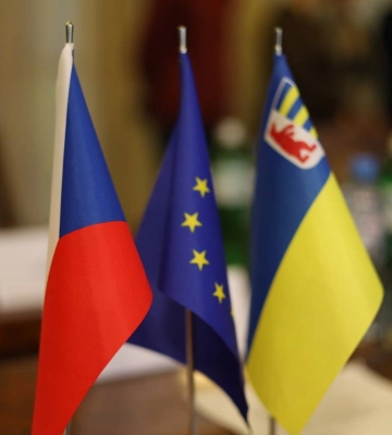 Делегація із Чехії на Закарпатті вивчає гуманітарні потреби України