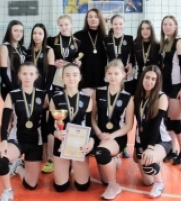Волейболістки з Дубна стали переможцями чемпіонату області