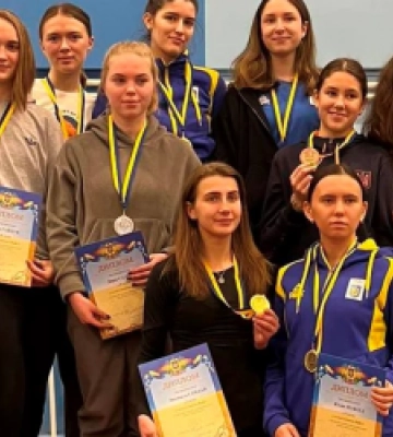 Шпажистки і рапіристи з Львівщини здобули перемоги на чемпіонаті України