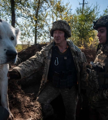 Бійці бригади з Дніпропетровщини змінили дислокацію під Бахмутом та показали старі позиції