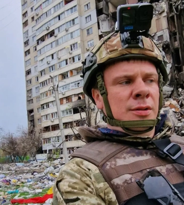 Під ворожий обстріл у Херсоні потрапив Дмитро Комаров