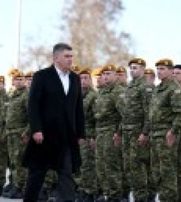 Президент Хорватії блокує участь країни у військовій тренувальній місії ЄС для України