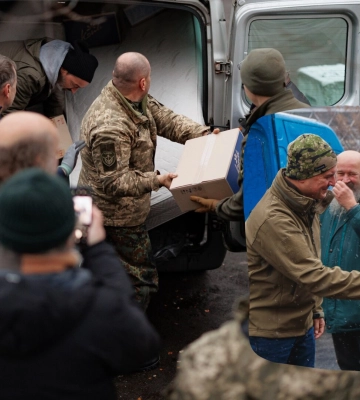 Закарпатські та угорські волонтери провели потужну гуманітарну акцію на підтримку ЗСУ та постраждалих від рук окупантів 