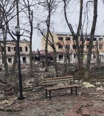 В Ізюмі зруйновано і пошкоджено 80% будівель