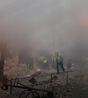 На Київщині ракета влучила в житловий будинок