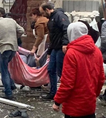 Ракетний обстріл Київщини: є загиблі, руйнування 