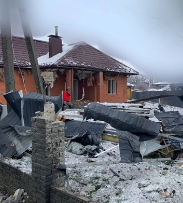 Удар по Вышгородскому району Киевщины: четверо погибших, 27 раненых