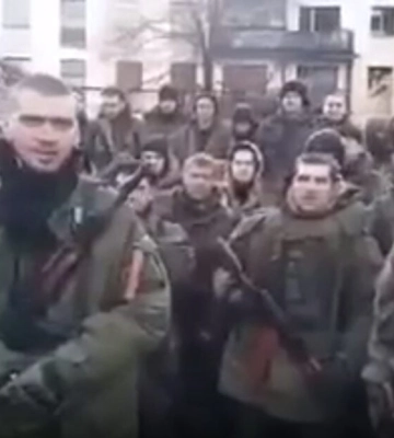 Мобілізовані з РФ на Луганщині поскаржилися, що потрапили під вогонь своїх же