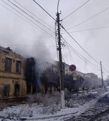 За добу на Харківщині сталися три пожежі через ворожі обстріли