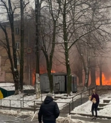 Наслідки обстрілу Вишгорода на Київщині 23 листопада. ФОТОрепортаж