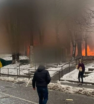 Число жертв ракетной атаки в Вышгороде под Киевом увеличилось до 5 человек, значительно повреждены 4 многоэтажки – начальник облполиции