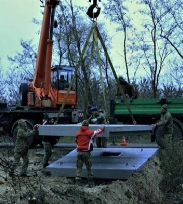 На Київщині будують оборонні рубежі