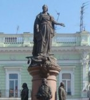 Одесский исполком поддержал демонтаж памятника Екатерине II
