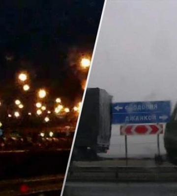 Окупанти жваво перекидають війська та техніку до Криму: ЗМІ опублікували фото та відео