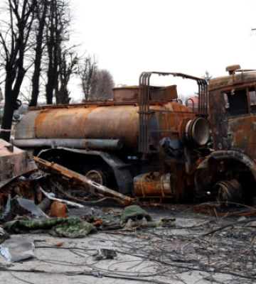 Один із російських військових готовий дати свідчення про злочини в Бучі