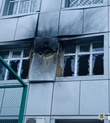 Оккупанты обстреляли Запорожье кассетными боеприпасами