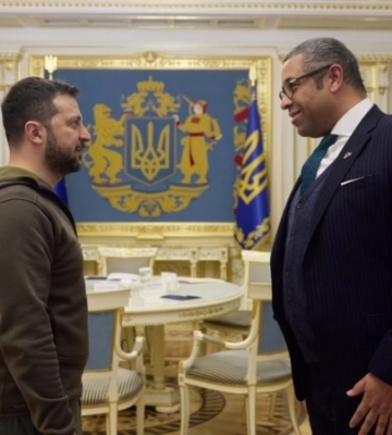Головний дипломат Британії зустрівся у Києві з президентом, прем’єром та головою МЗС – говорили про підтримку України