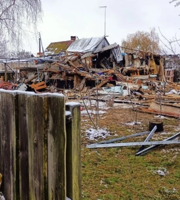Будинок відновленню не підлягає: подробиці вибуху в селі Озерце на Волині