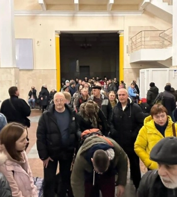 З Херсона безплатним потягом виїхали 100 місцевих жителів