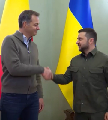 Зеленский и премьер-министр Бельгии подписали декларацию о поддержке вступления Украины в НАТО и ЕС