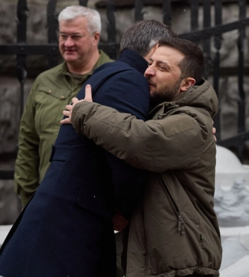 Премьер-министр Бельгии приехал в Киев и анонсировал новую военную и гуманитарную помощь