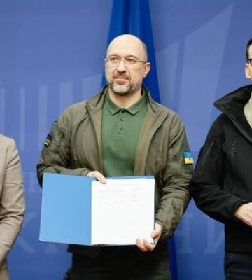 Люблінський трикутник. Україна, Польща та Литва підписали спільну заяву за результатами зустрічі трьох прем&#039;єрів у Києві