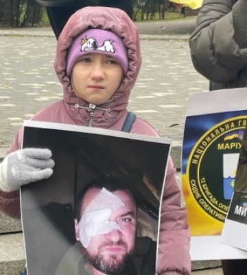 &quot;Спочатку свобода, а потім аміак&quot;: в Одесі мітингували родичі військовополонених. ФОТО