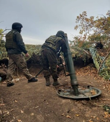 Украинские защитники уничтожили вражеский наблюдательный пункт в Донецкой области