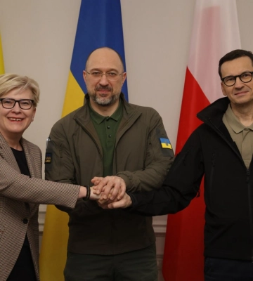 Люблінський трикутник. Україна, Польща та Литва підписали спільну заяву за результатами зустрічі трьох прем&#039;єрів у Києві