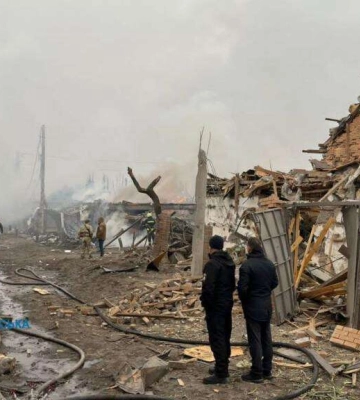 Прокуратура показала наслідки ракетного удару по Дніпру