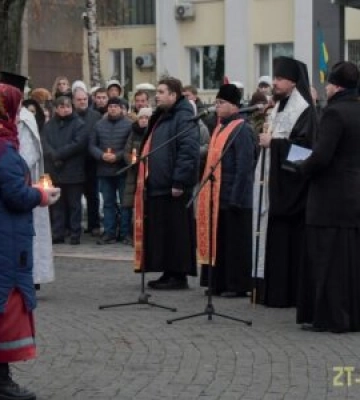 У Житомирі вшанували пам’ять жертв Голодоморів