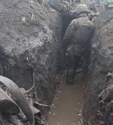 Справжній апокаліпсис: фото з передової ЗСУ під Бахмутом