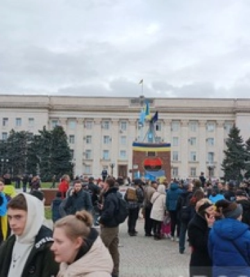 У Херсоні п&#039;ятий день святкують визволення міста: фоторепортаж