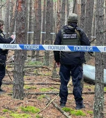 На Київщини виявили уламки двох збитих ворожих ракет, - Нацполіція. ФОТО