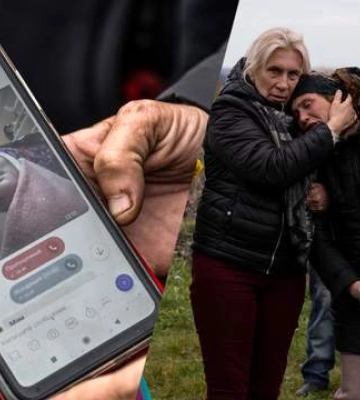 ФОТОФАКТ. В Вольнянске Запорожской области похоронили младенца, которого россияне убили ракетой