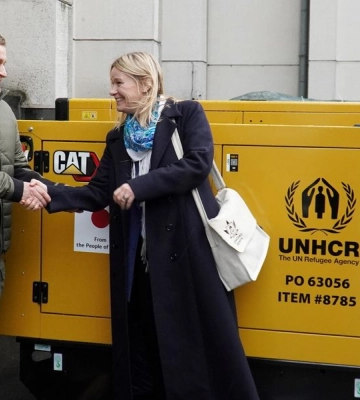 Одещина від ООН отримала потужні генератори