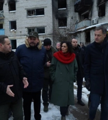 Премьер-министр Бельгии посетил Киевщину