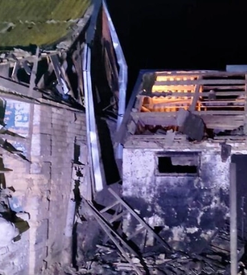 Дніпропетровщина усю ніч потерпала від ударів російської важкої артилерії