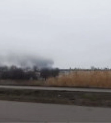 В оккупированном Донецке загорелась нефтебаза