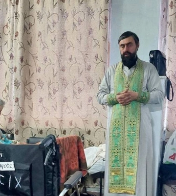 В столице сестры милосердия УПЦ посетили в больнице военных