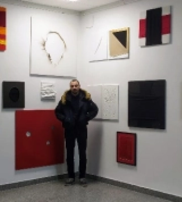Луцький митець-концептуаліст Іштван Кус представив виставку «Житіє. Ремінісценції» в Галереї мистецтв
