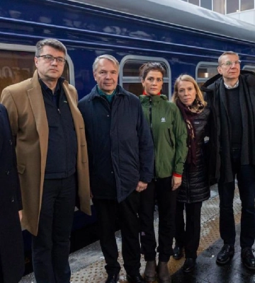 Глави МЗС Естонії, Фінляндії, Ісландії, Латвії, Литви, Норвегії та Швеції прибули до Києва