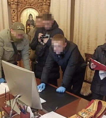 В УПЦ МП на Тернопільщині та Прикарпатті СБУ знайшла пропагандистські матеріали, що заперечують існування України