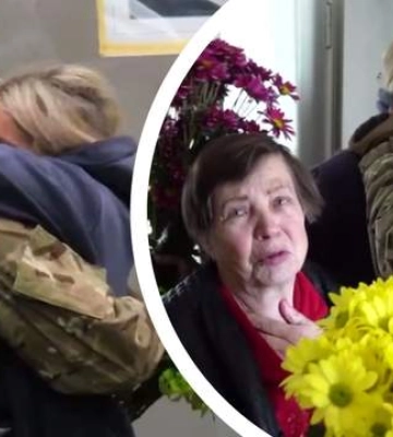 Прикордонник повернувся в Херсон після місяців окупації: зворушливі кадри зустрічі з рідними