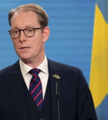 Глава МЗС Швеції Біллстрьом про пакет допомоги, який привіз до Києва: &quot;Системи ППО, боєприпаси, зимове обладнання, панцерники і 270&amp;hellip;